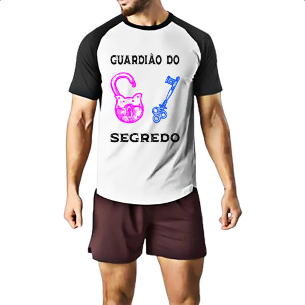 Camiseta Raglan Guardiao do Segredo - Imagem 2