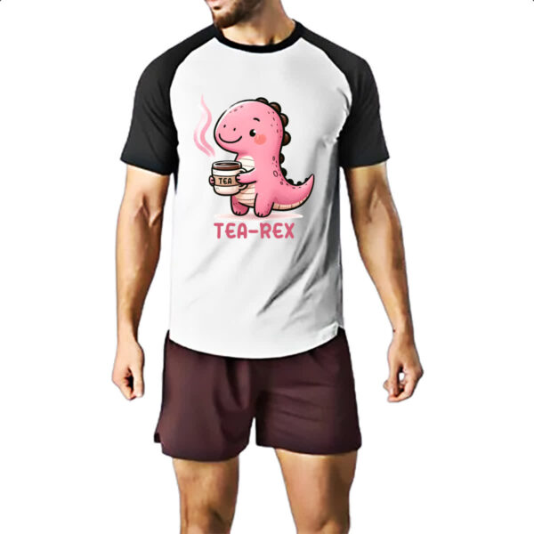 Camiseta Raglan Tea-Rex - Imagem 2
