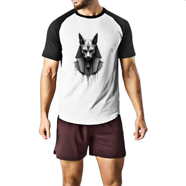 Camiseta Raglan Gato Farao - Imagem 2