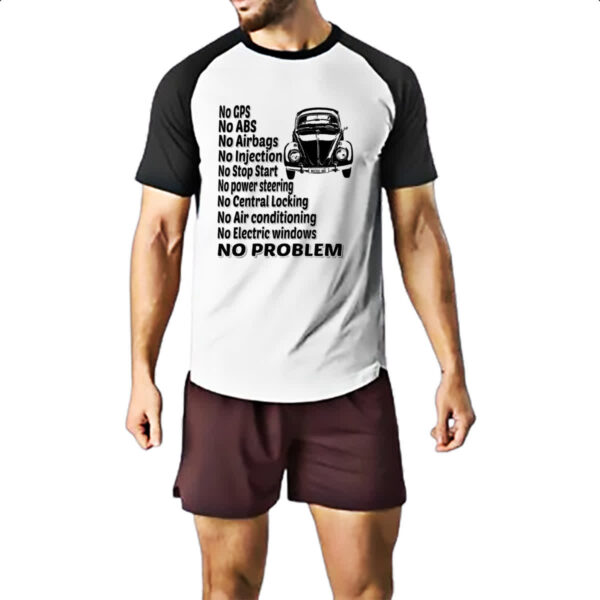 Camiseta Raglan Fusca sem problemas - Imagem 2