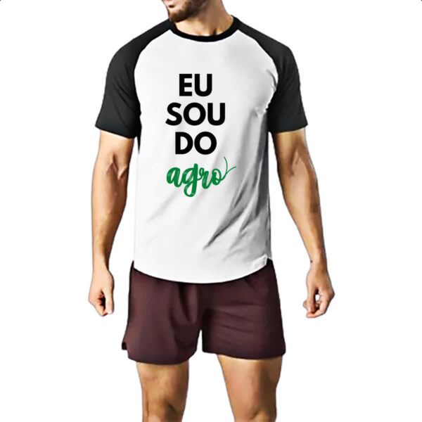 Camiseta Raglan Eu sou do Agro - Imagem 2