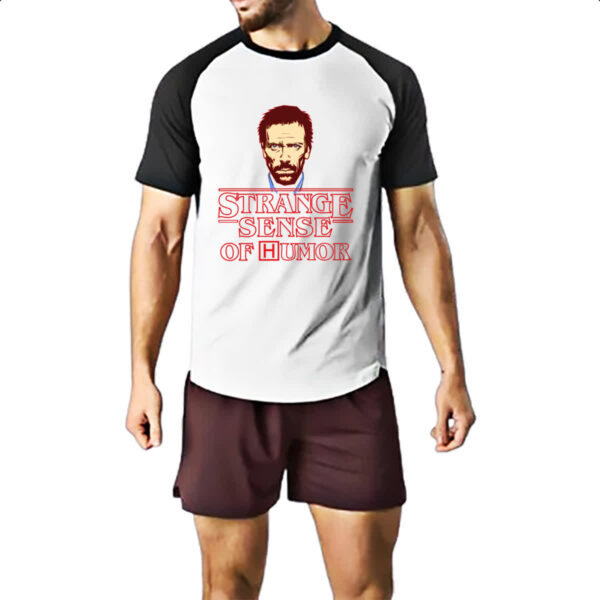 Camiseta Raglan Strange sense of Humor - Imagem 2