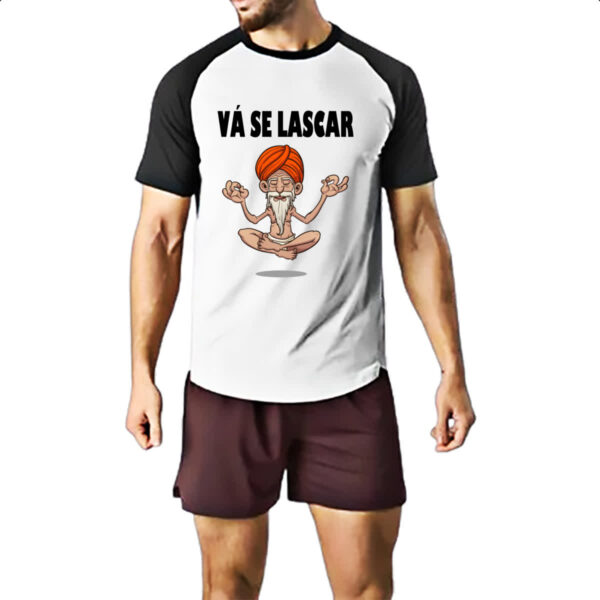 Camiseta Raglan Va se lascar - Imagem 2