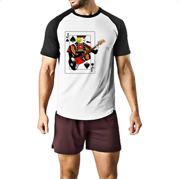 Camiseta Raglan Valete de Espadas do Rock - Imagem 2