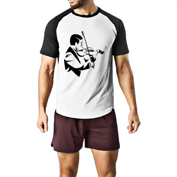Camiseta Raglan Violinista - Imagem 2