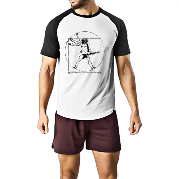 Camiseta Raglan Vitruvian Rock Star - Imagem 2