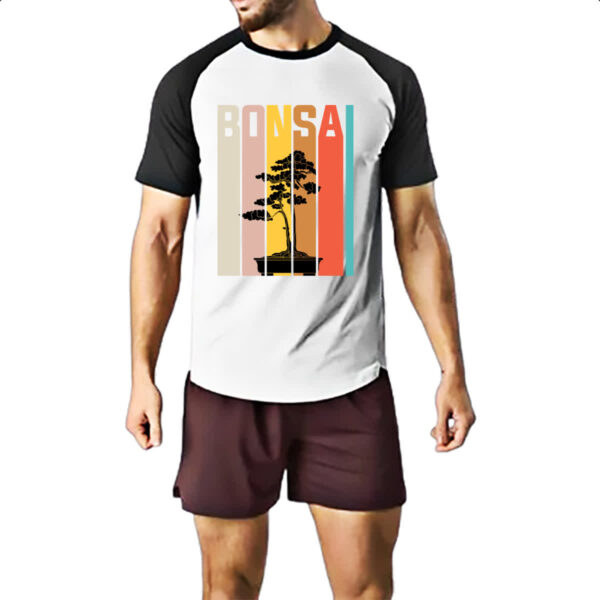 Camiseta Raglan Bonsai vintage - Imagem 2