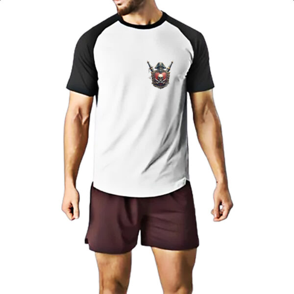 Camiseta Raglan Brasao pirata 01 - Imagem 2