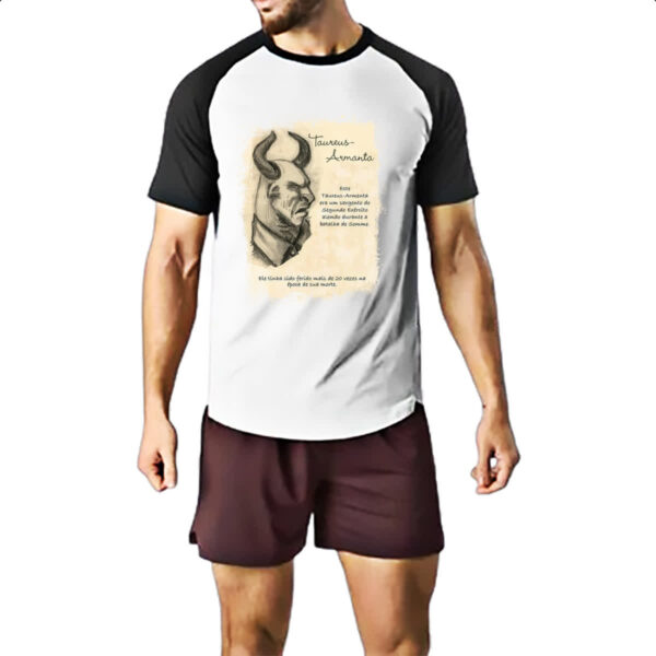 Camiseta Raglan Grimm Livro Taureus Armanta - Imagem 2