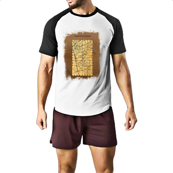 Camiseta Raglan Grimm Mapa completo das chaves - Imagem 2