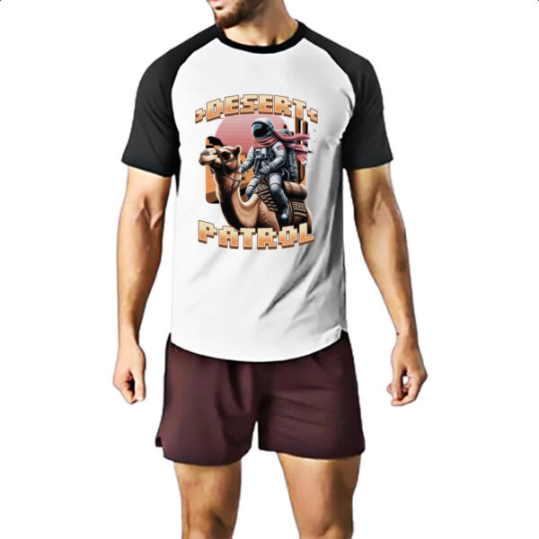 Camiseta Raglan Astronauta Desert Patrol - Imagem 2