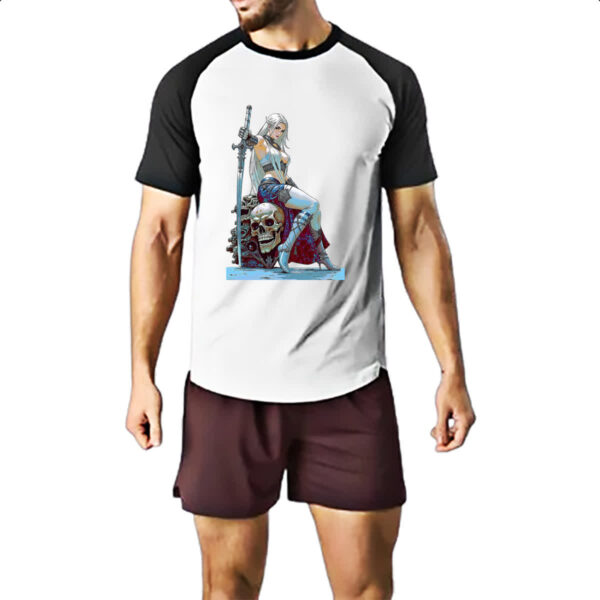 Camiseta Raglan Guerreira Valkiria - Imagem 2