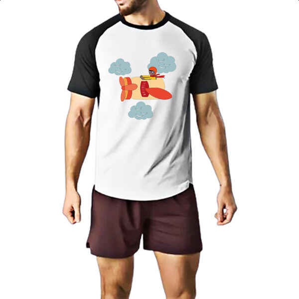 Camiseta Raglan Viajando na maionese - Imagem 2