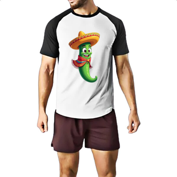 Camiseta Raglan Pimenta mexicana - Imagem 2