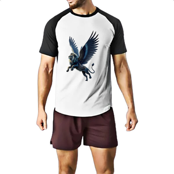 Camiseta Raglan Leao alado - Imagem 2