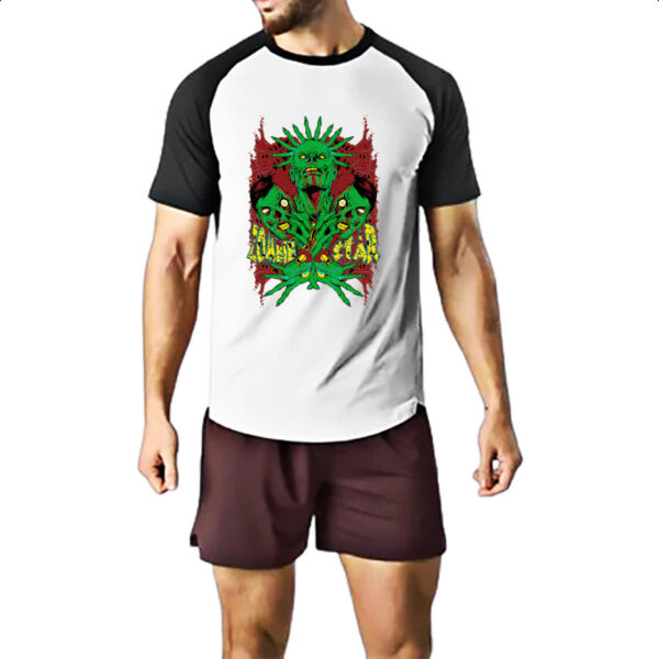 Camiseta Raglan Zombie star 2 - Imagem 2