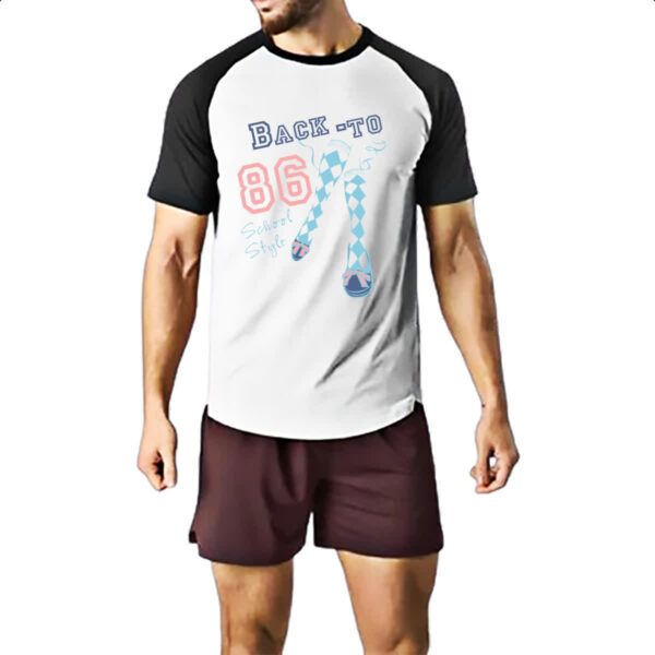 Camiseta Raglan Back to 86 School Style - Imagem 2