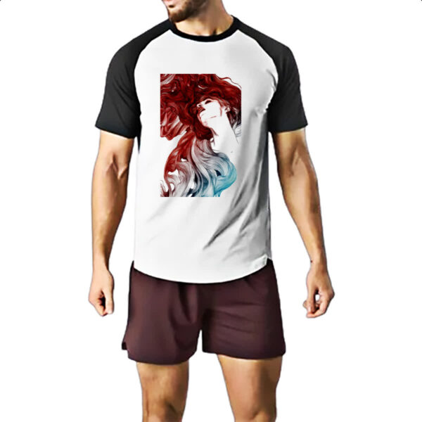 Camiseta Raglan Beautiful Girl 6 - Imagem 2