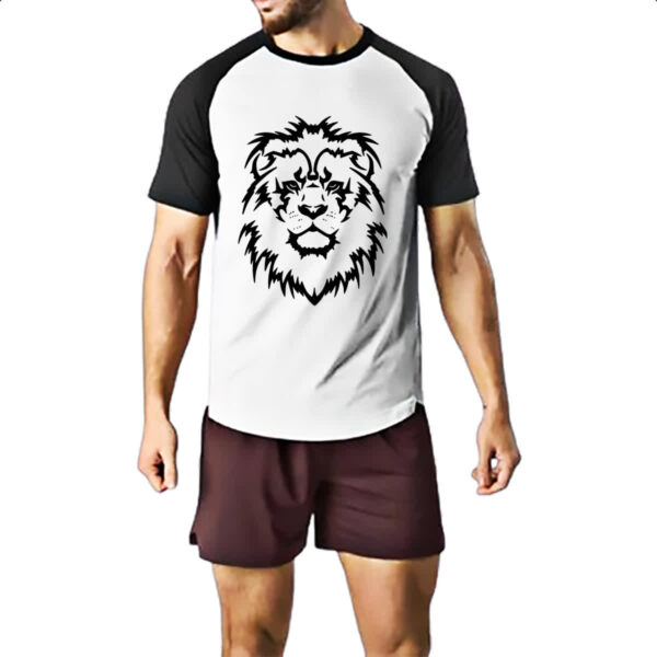 Camiseta Raglan Leao de Juda 04 - Imagem 2