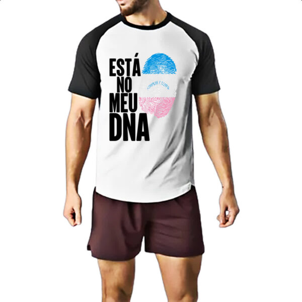 Camiseta Raglan Esta no meu DNA Espirito Santo - Imagem 2