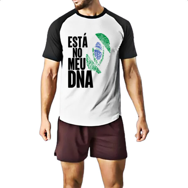 Camiseta Raglan Esta no meu DNA Parana - Imagem 2