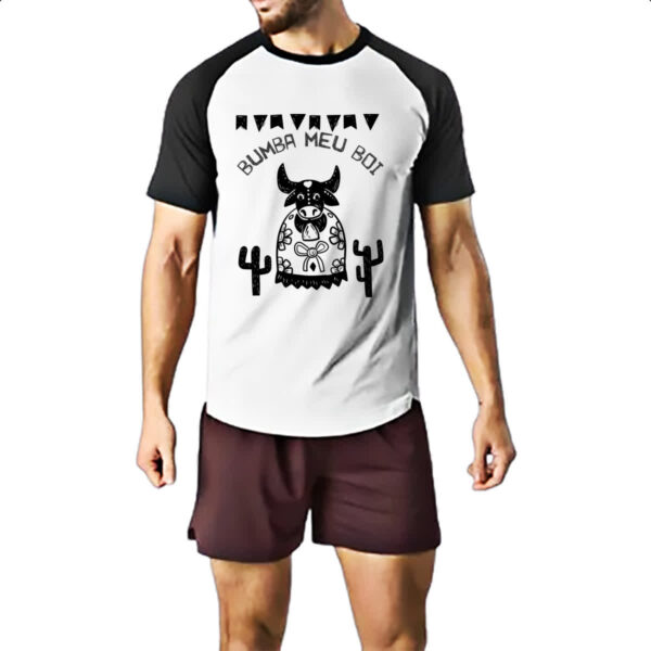 Camiseta Raglan Bumba meu boi - Imagem 2