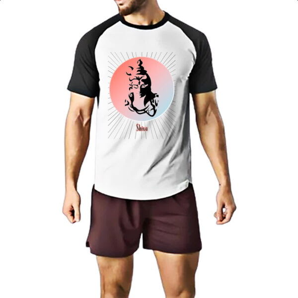Camiseta Raglan Shiva Indiano - Imagem 2
