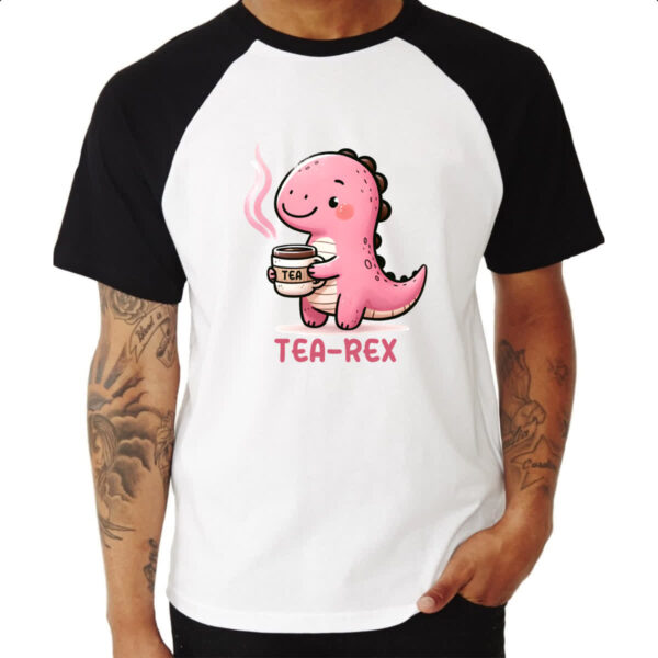 Camiseta Raglan Tea-Rex - Imagem 3