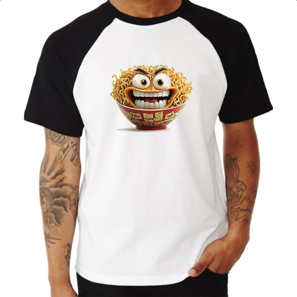 Camiseta Raglan Lamen doido - Imagem 3
