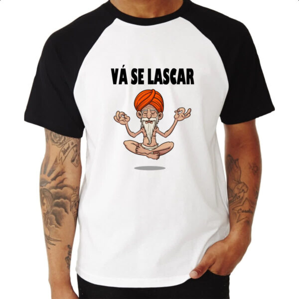 Camiseta Raglan Va se lascar - Imagem 3