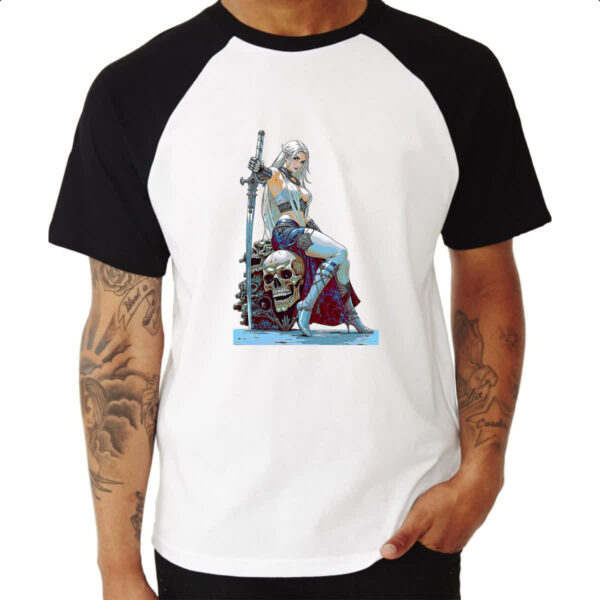 Camiseta Raglan Guerreira Valkiria - Imagem 3