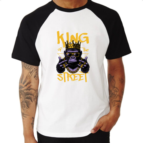 Camiseta Raglan King of the Street - Imagem 3