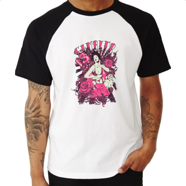 Camiseta Raglan Gambler cassino - Imagem 3