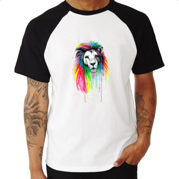 Camiseta Raglan Leao de Juda 08 - Imagem 3