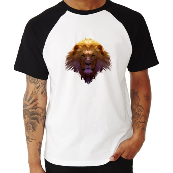 Camiseta Raglan Leao de Juda 01 - Imagem 3