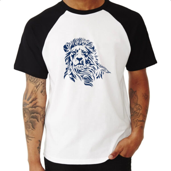 Camiseta Raglan Leao de Juda 03 - Imagem 3