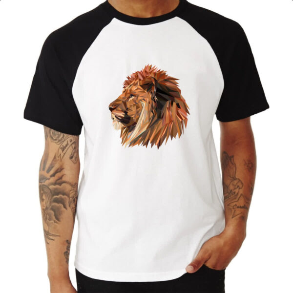 Camiseta Raglan Leao de Juda 07 - Imagem 3