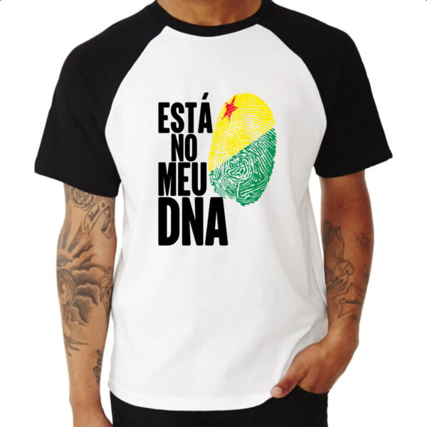 Camiseta Raglan Esta no meu DNA Acre - Imagem 3