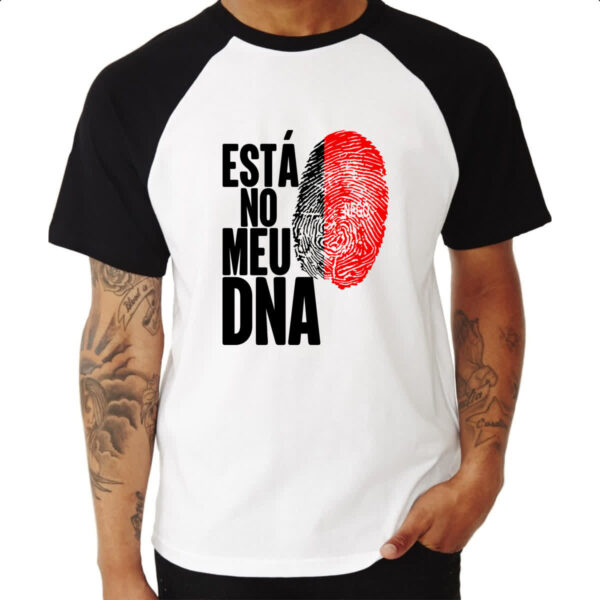 Camiseta Raglan Esta no meu DNA Paraiba - Imagem 3