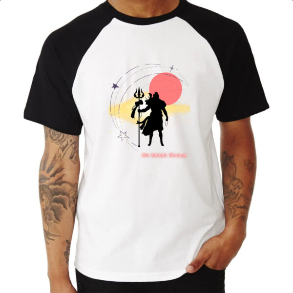 Camiseta Raglan Shiva Mestre Indiano - Imagem 3