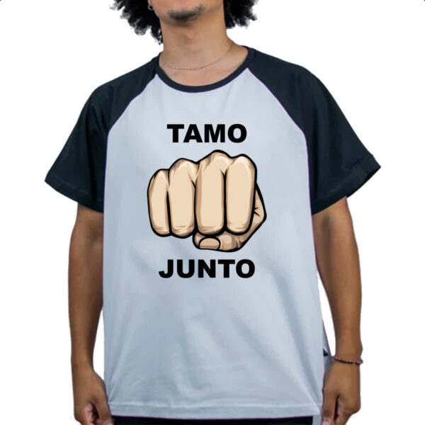 Camiseta Raglan Tamo junto - Imagem 4