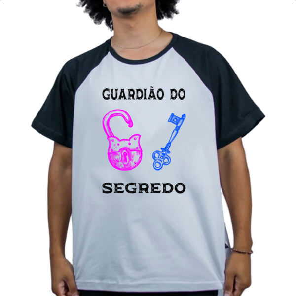 Camiseta Raglan Guardiao do Segredo - Imagem 4