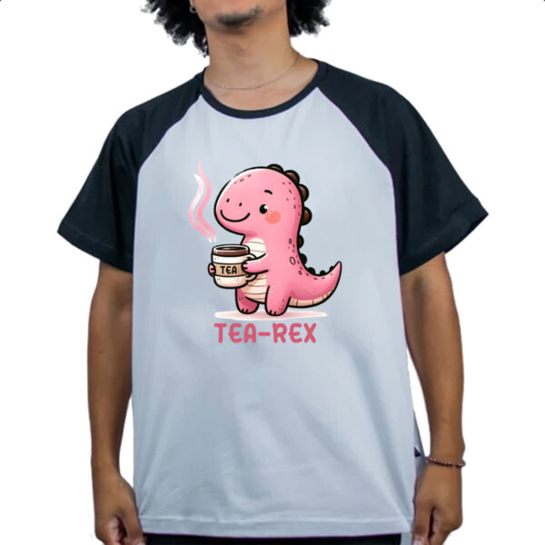 Camiseta Raglan Tea-Rex - Imagem 4