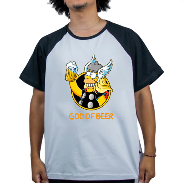 Camiseta Raglan Thormmer - God of beer - Imagem 4