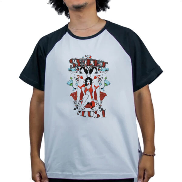 Camiseta Raglan Sweet lust - Imagem 4
