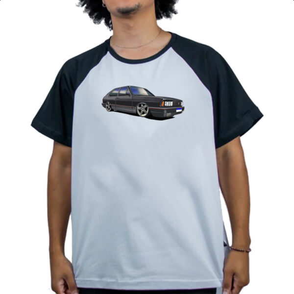 Camiseta Raglan VW Passat TS Preto - Image 4