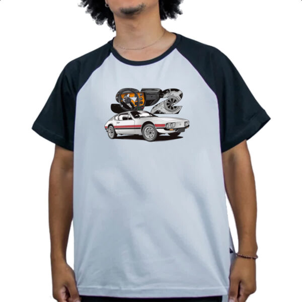 Camiseta Raglan VW SP2 Cartoon - Image 4