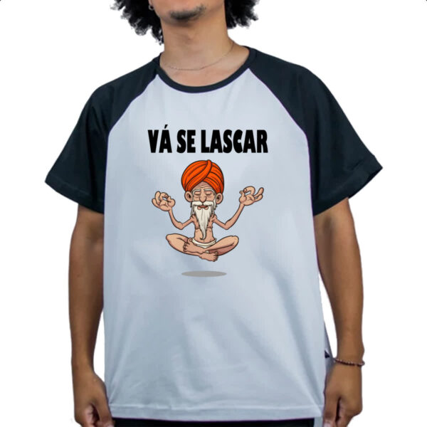 Camiseta Raglan Va se lascar - Imagem 4