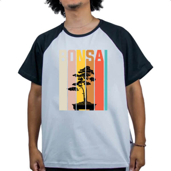 Camiseta Raglan Bonsai vintage - Imagem 4
