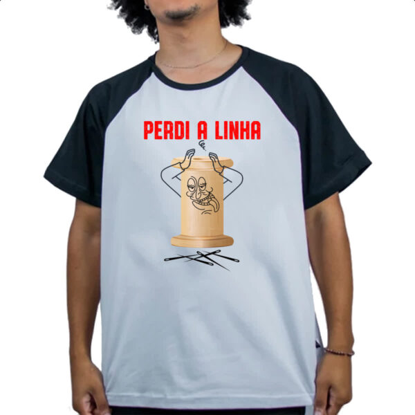 Camiseta Raglan Carretel perdi a linha - Imagem 4